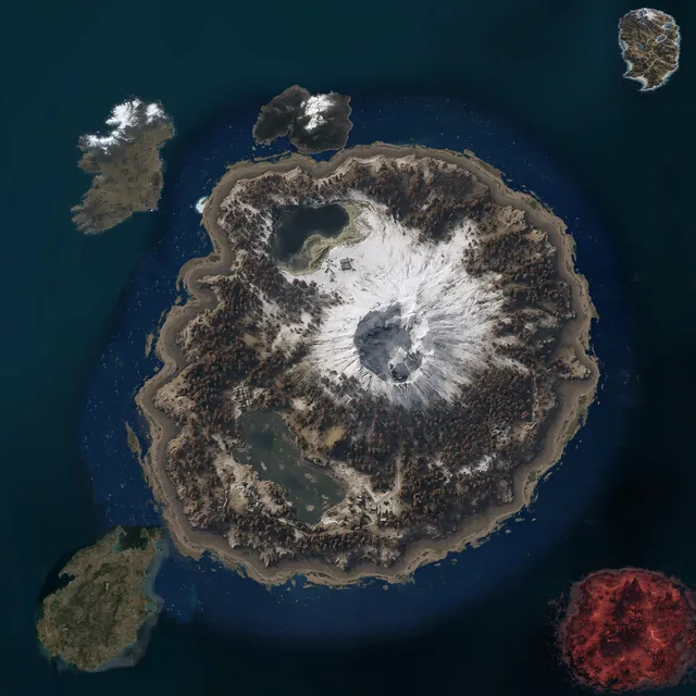 Siberia map overview