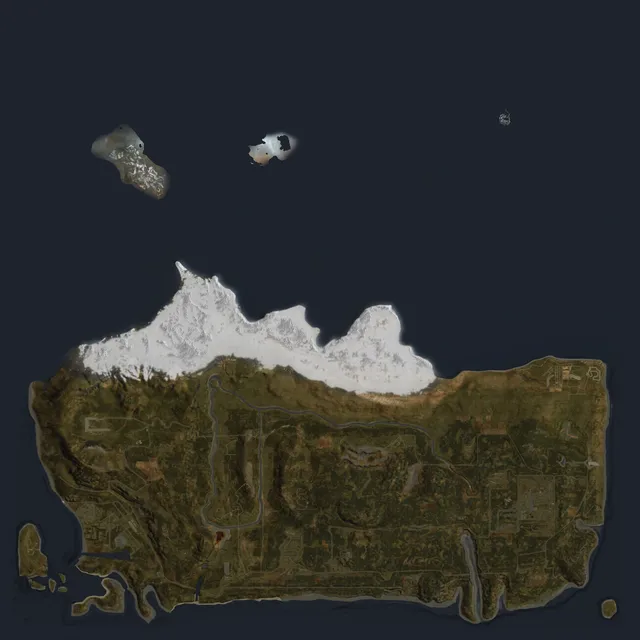 Antoria map overview
