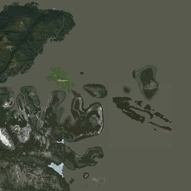 Arsteinen map overview