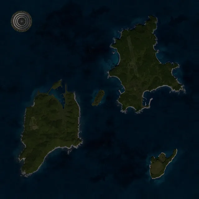 Hashima map overview